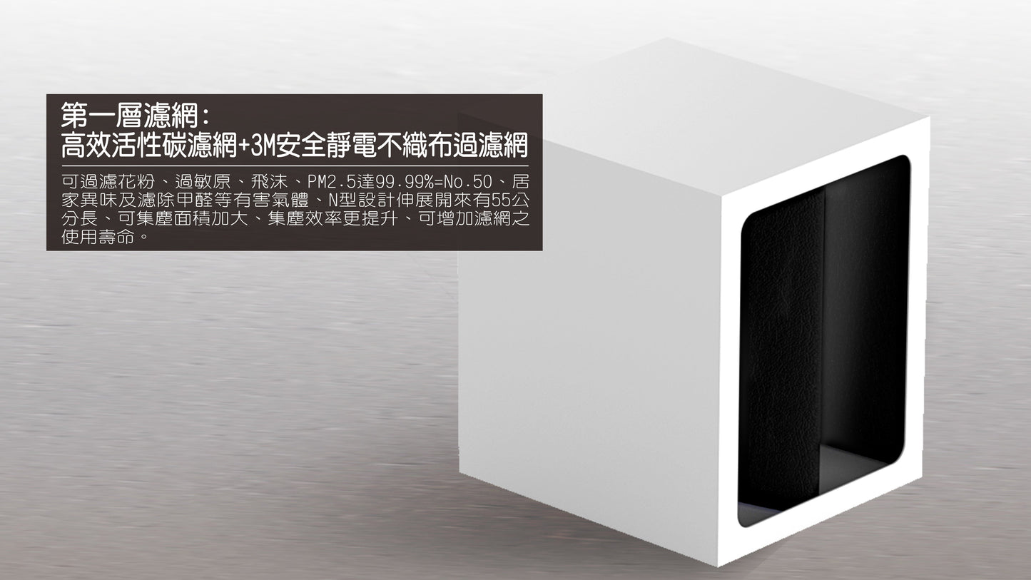 ARA9活性碳靜電濾網(2入一組)
